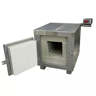 Камерная печь СНО-4.8.4/12.5-И2 29 кВт до 1250 С' 400х800х400 мм огнеупоры