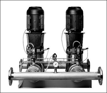 Установка пожаротушения HC-FS-V 2/1 BM 10-9A G1.1-B-80-25-S0T1000002000-000V000 на базе насосов BM, PN25 ISTRATEX